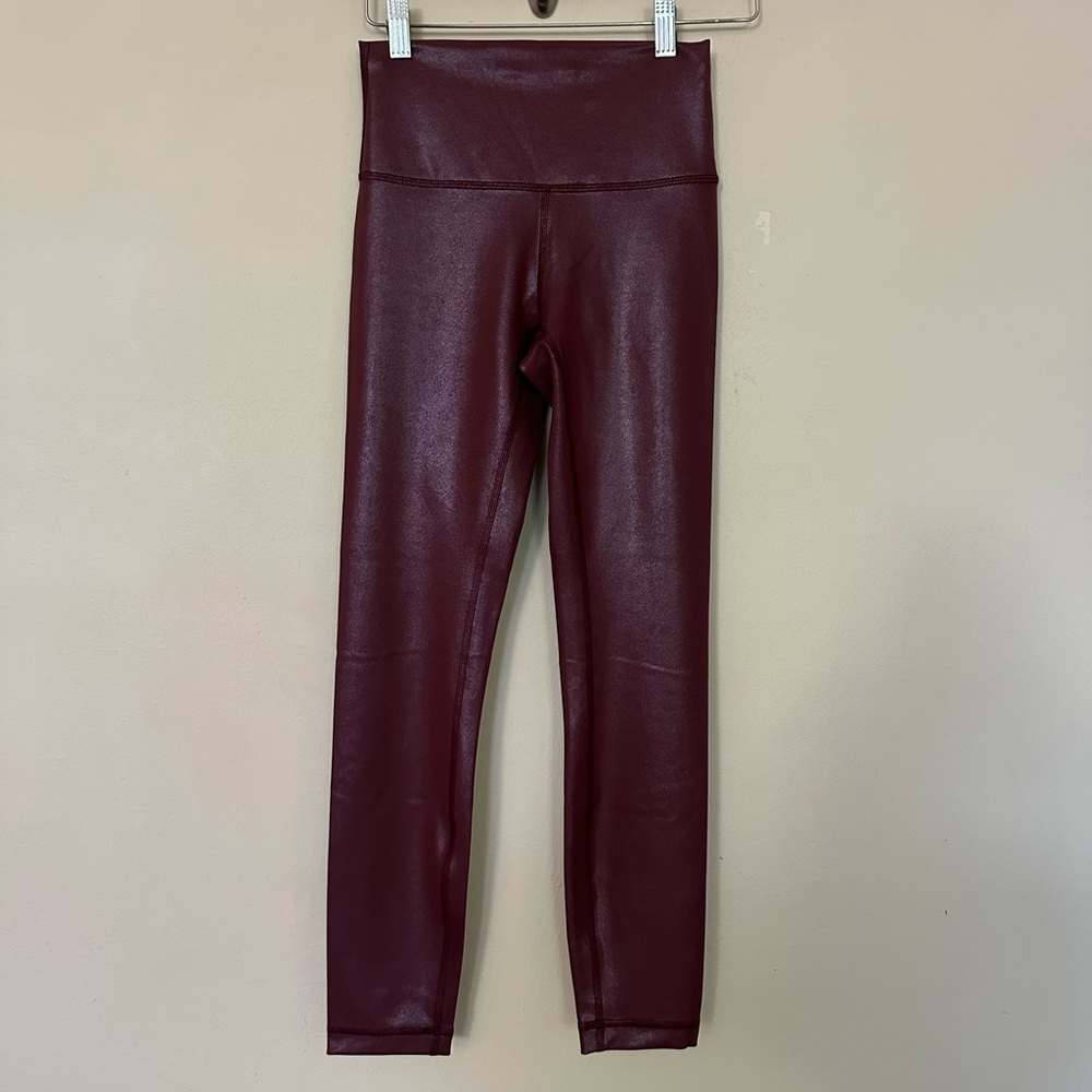 Lululemon Wunder Train High-Rise Tight 25" *Foil
Radiate Foil Print Red Merlot! - Picture 2 of 5